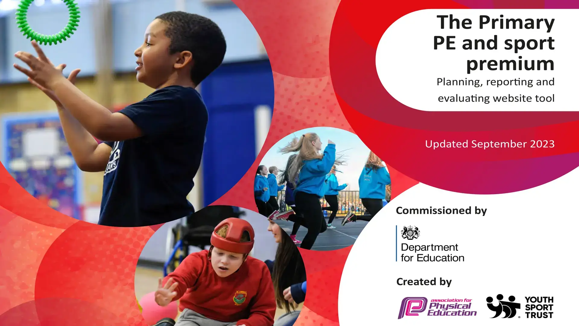 Updated Primary PE and Sport Premium Template | Sportsafe